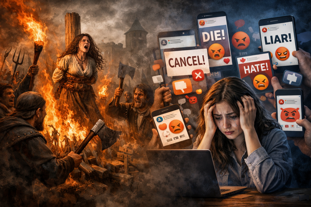 Orta Çağ’da Cadı Avı Yakın Çağ’da Sosyal Medya Linç Kültürü