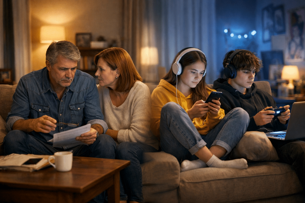 Dijital Çağda Aynı Evde İki Farklı Dünya: Ebeveynler ve Gençler Arasındaki Görünmez Çatışma