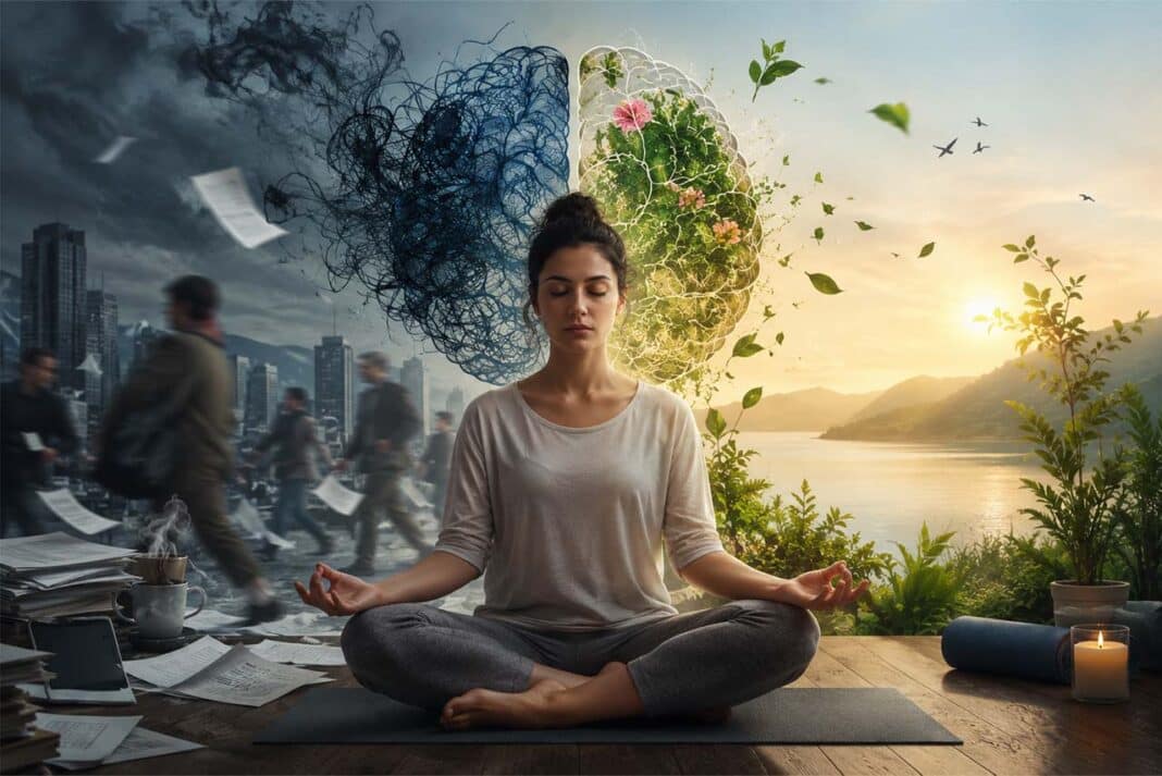 Kaygılı Bir Beyin: Mindfulness ve Yoga ile Zihni Yeniden Düzenlemek