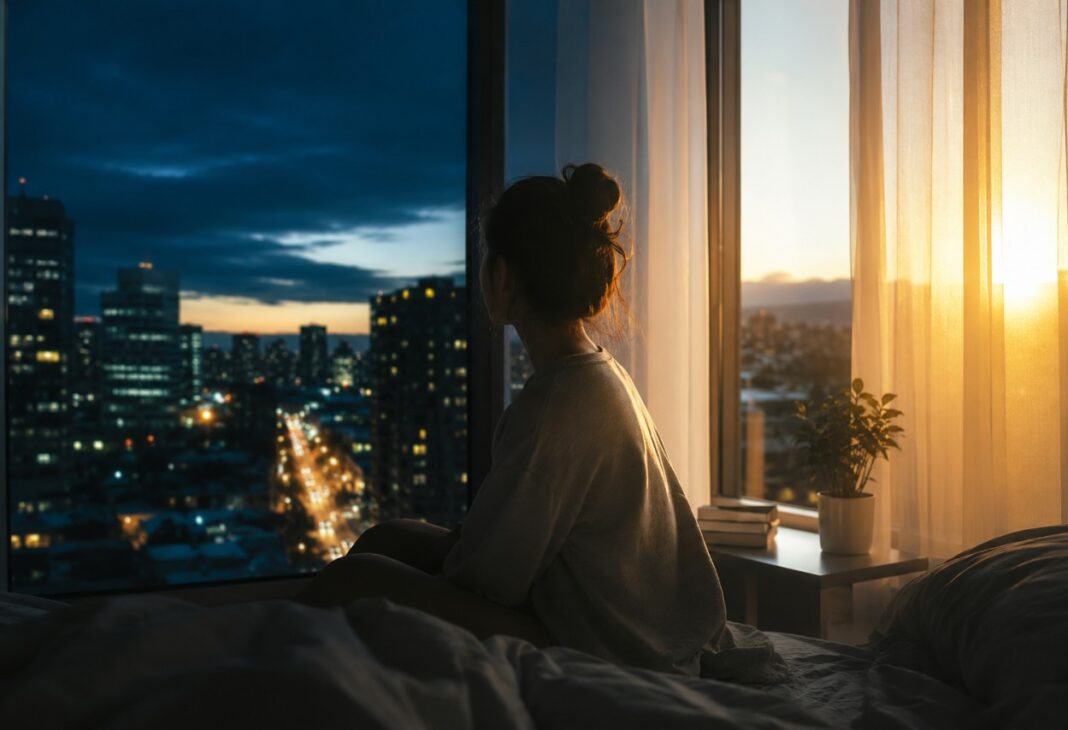 Hayat Bir Gecede Değişebilir konulu Psychology Times psikoloji yazısı için profesyonel görsel.