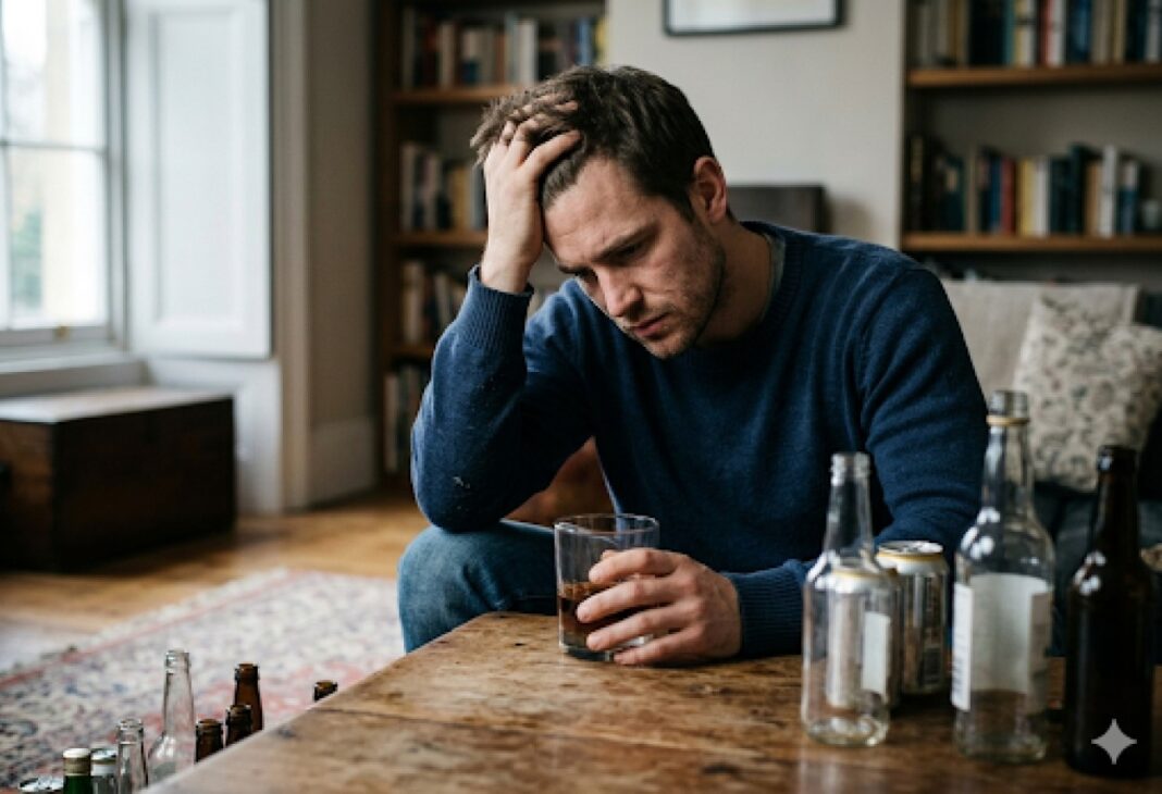 Alkol Kullanımı ile Dürtüsellik Arasındaki İlişki konulu Psychology Times psikoloji yazısı için profesyonel görsel.