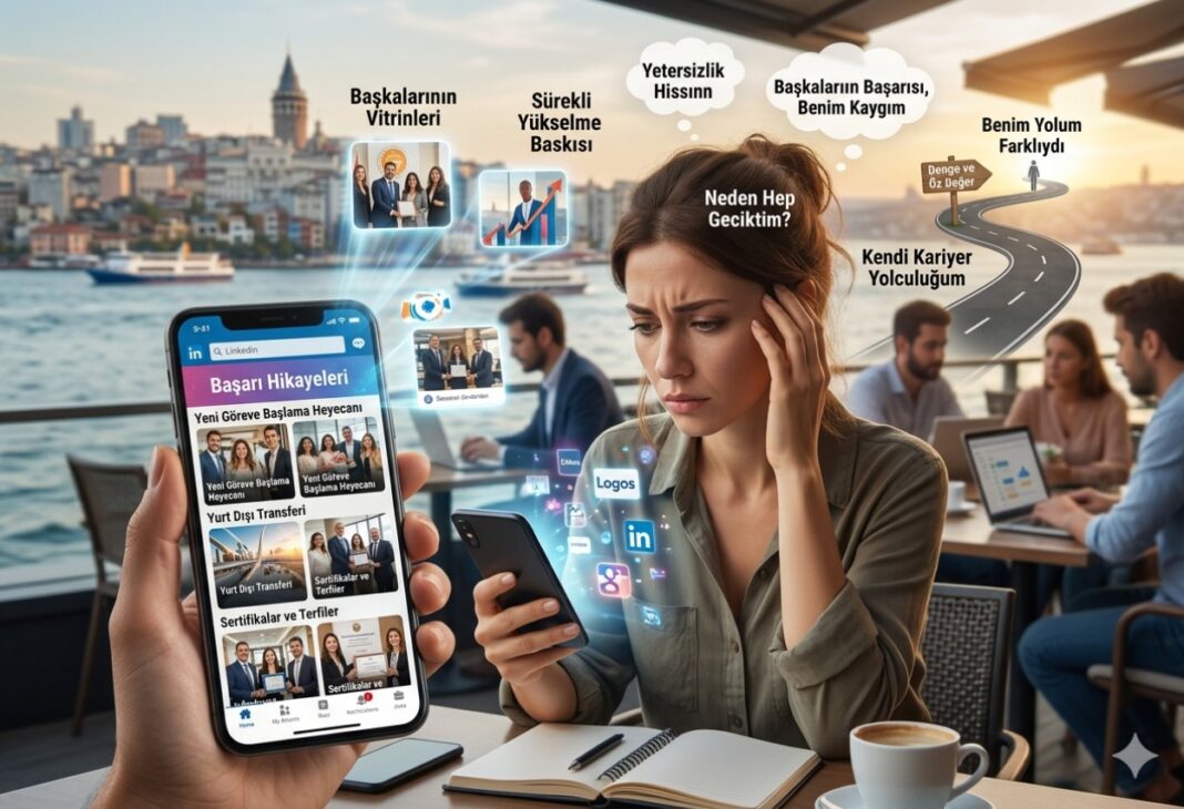 LinkedIn Kaygısı : Başkalarının Kariyerini İzlemek Psikolojimizi Nasıl Etkiliyor?
