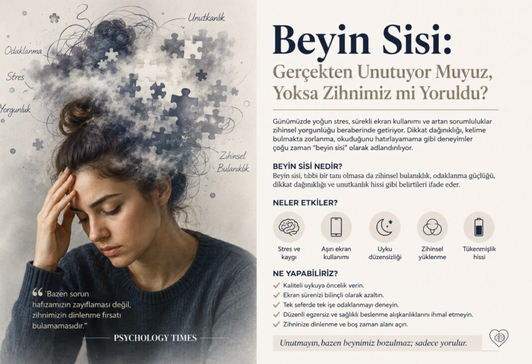 Beyin Sisi: Gerçekten Unutuyor Muyuz, Yoksa Zihnimiz mi Yoruldu?