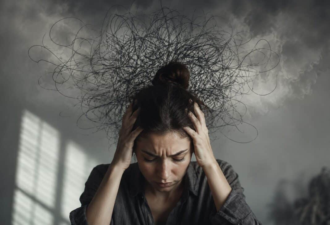 Overthinking: Düşünmek Ne Zaman Zihinsel Gürültüye Dönüşür? konulu Psychology Times psikoloji yazısı için profesyonel görsel.