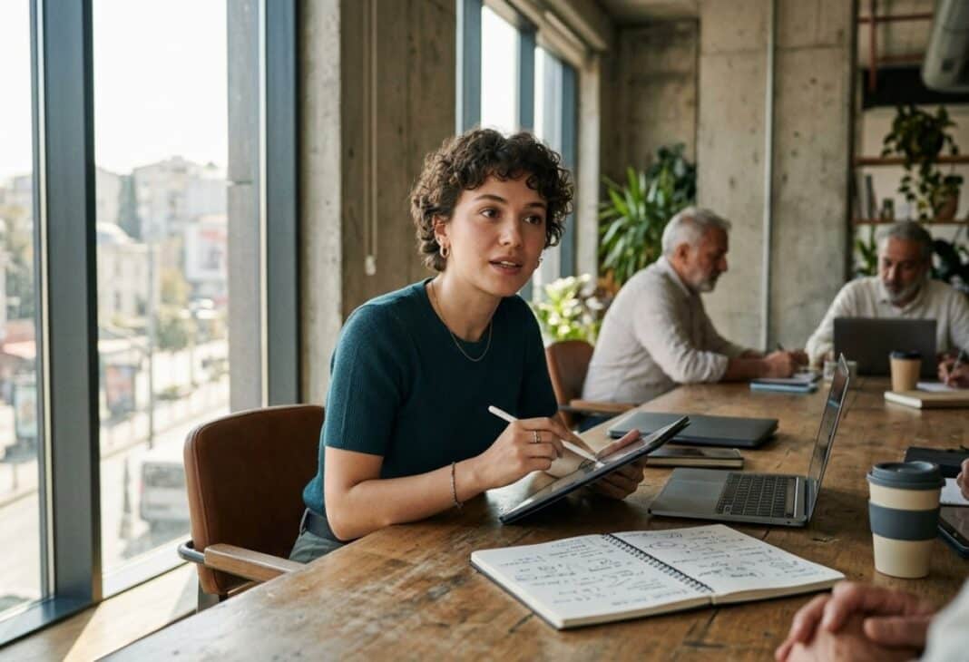 Gen-Z'nin İş Hayatındaki Yeri ve Rolü konulu Psychology Times psikoloji yazısı için profesyonel görsel.