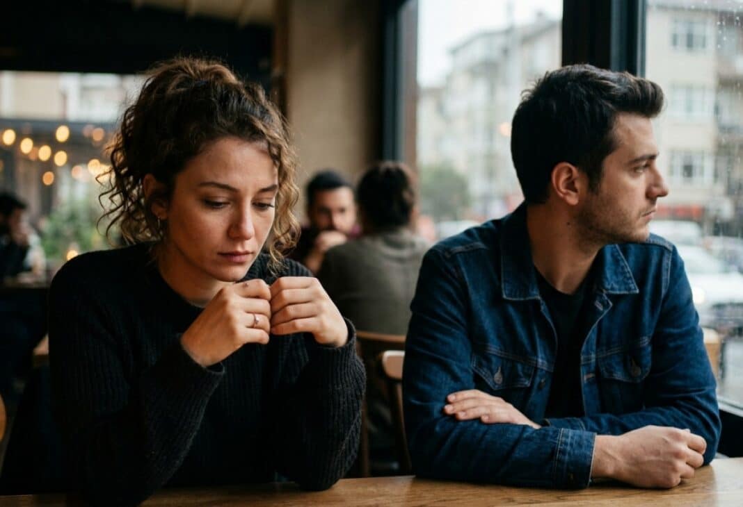 Belirsizlik ve Sessizlik: Tanımsız İlişkilerde Sessizlik Cezası (Silent Treatment) konulu Psychology Times psikoloji yazısı için profesyonel görsel.