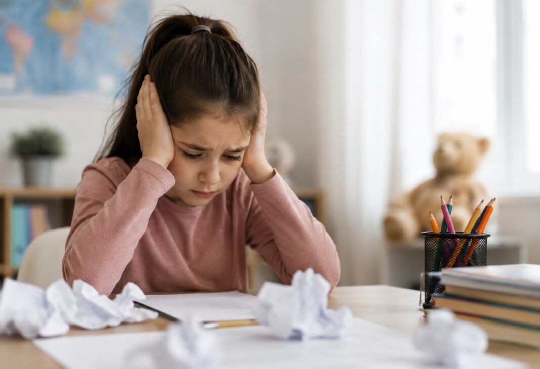 Çocuklarımız Hata Yapmaktan Neden Bu Kadar Korkuyor? konulu Psychology Times psikoloji yazısı için profesyonel görsel.