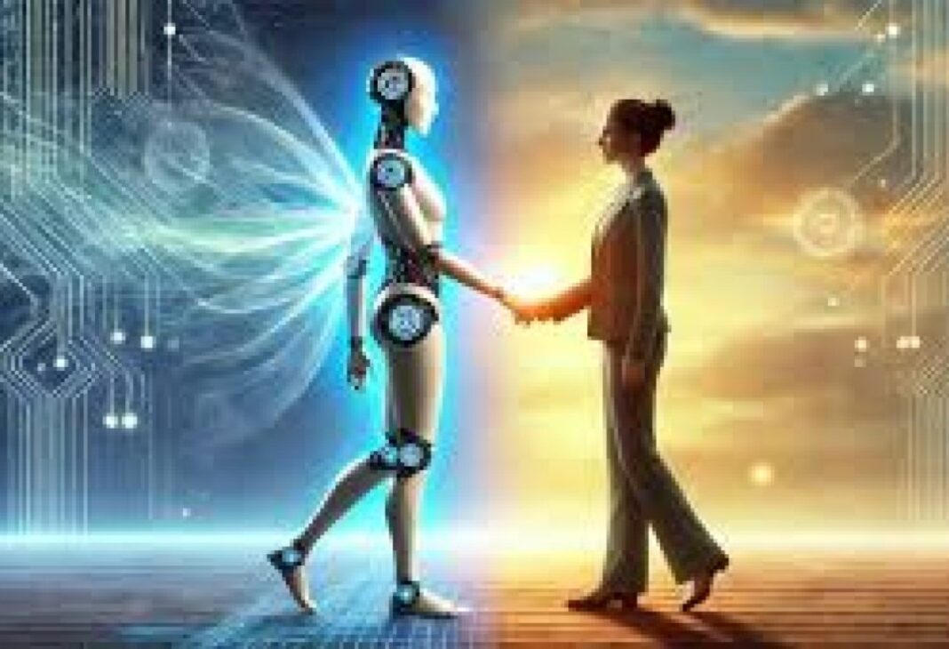 Yapay Zeka İle Konuşmak Psikolojimizi Nasıl Değiştiriyor konulu Psychology Times psikoloji yazısı için profesyonel görsel.