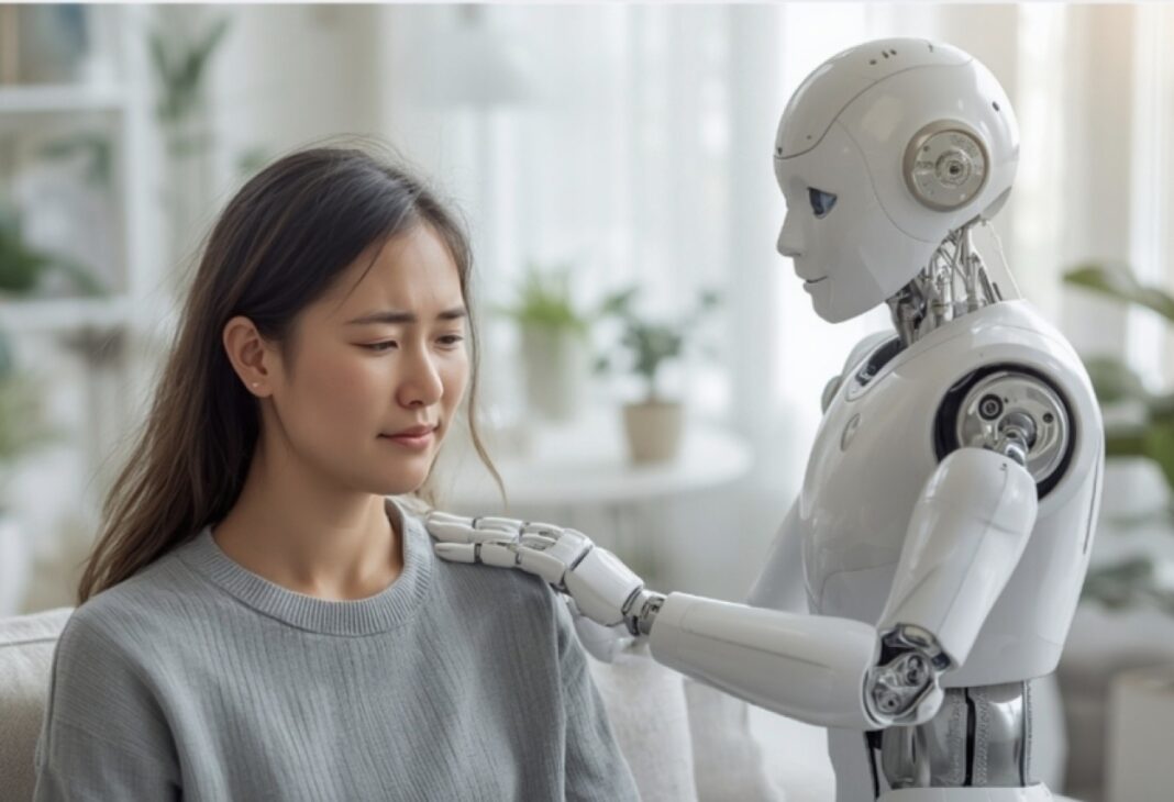 Yapay Zeka(AI) Psikologların Yerini Alabilir mi ? Dijital Alt Bilinç Hapisanesi konulu Psychology Times psikoloji yazısı için profesyonel görsel.