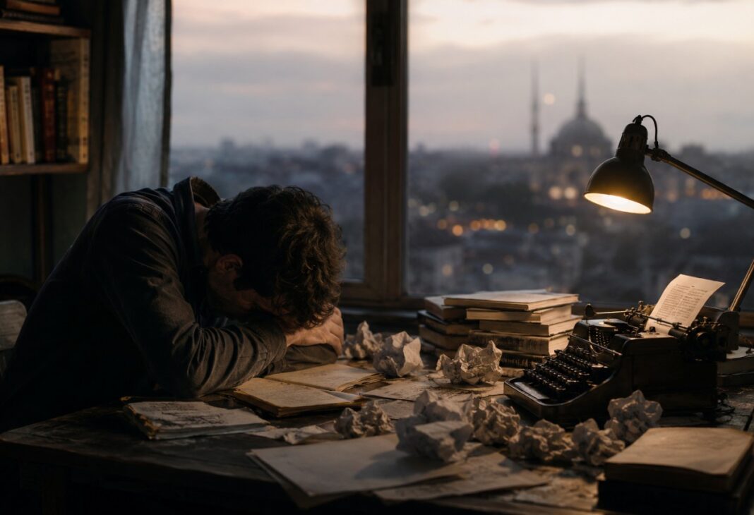 Martin Eden ve Kendini Kanıtlama Yorgunluğu konulu Psychology Times psikoloji yazısı için profesyonel görsel.