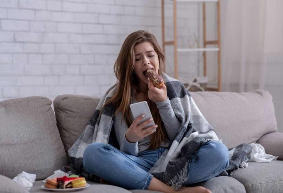 Emotional eating — Duygusal yeme kavramı ile ilgili bir görsel