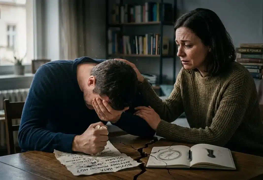 Gerçek pişmanlık — bilişsel çelişki konulu Psychology Times psikoloji yazısı görseli