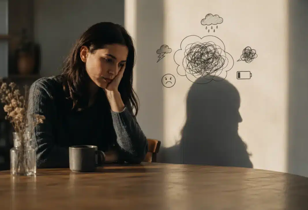 Iyi hissetmiyorum demek — depresyon konulu Psychology Times psikoloji yazısı görseli