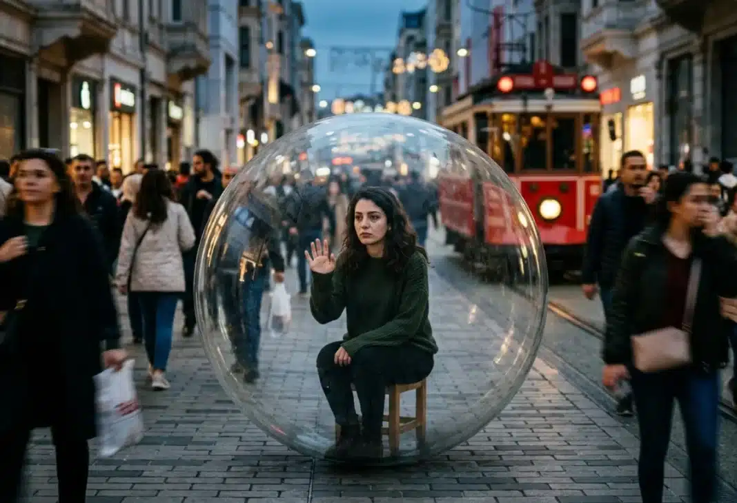 Bir Kalabalığın İçinde Cam Fanusta Yaşamak