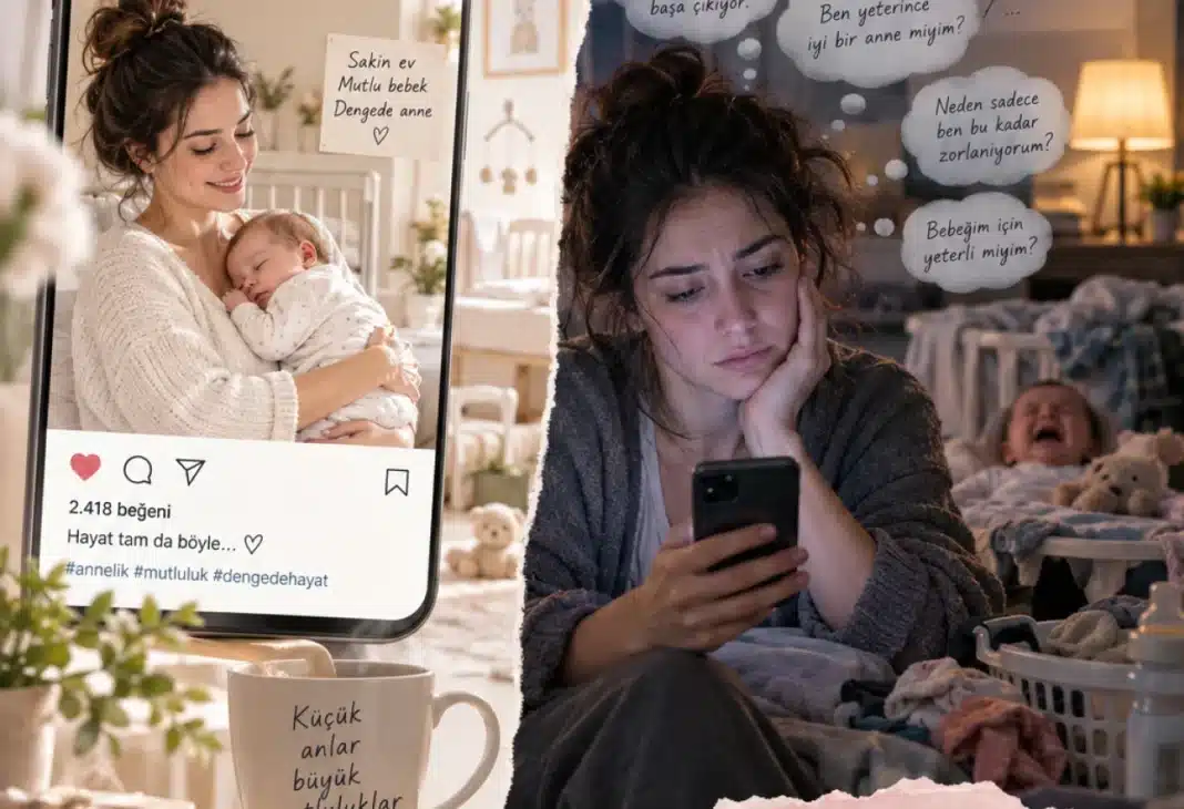 doğum sonrası depresyon ve sosyal medya etkisi