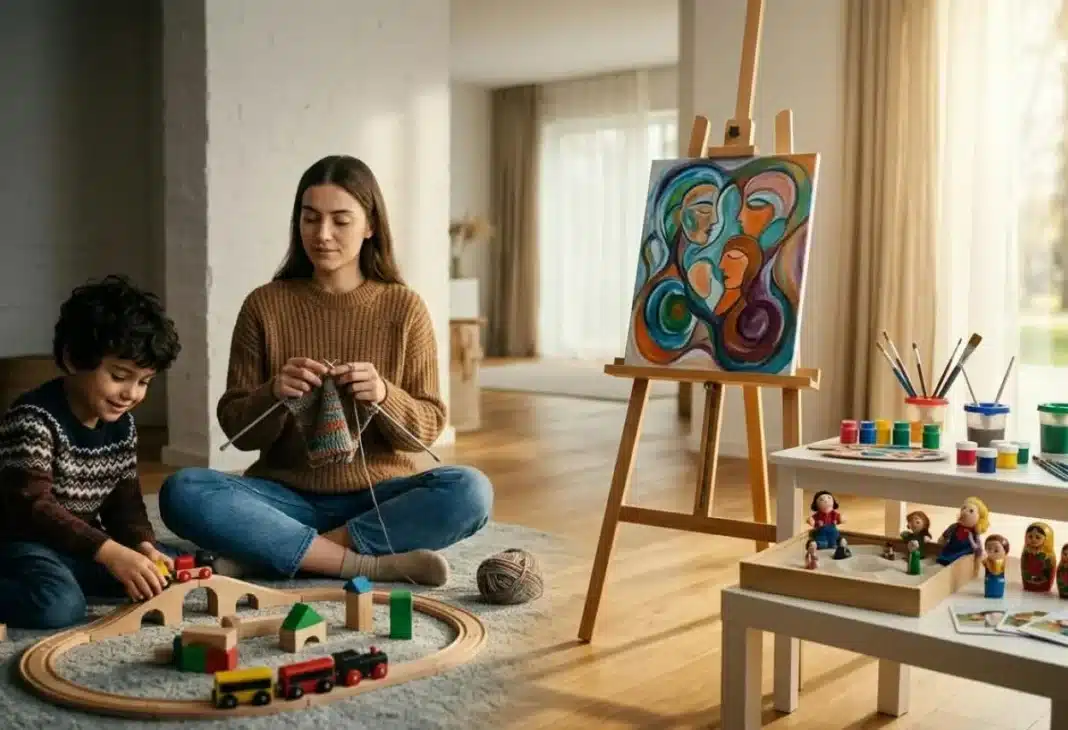 Oyun terapisi versiyonudur — Sanat terapisi ile iyileşme süreci