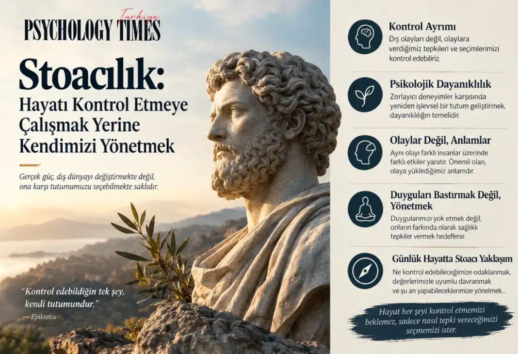Stoacılık ve Psikolojik Dayanıklılık: Kontrol Edebileceğimiz Şeylere Odaklanmak